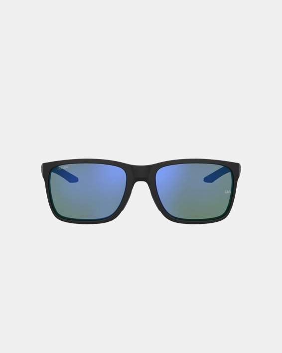 Unisex UA Hustle TUNED™ Golf Sunglasses, Black, pdpMainDesktop image number 1